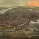 Illustration for article titled 11 Birds-Eye Views That Show How NYC Has Grown Over 350 Years